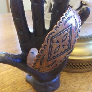 Vtg. Solid Copper Bracelet